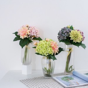 Heißer Verkauf Schöner romantischer Hochzeit Tischdekoration Bridal Bouquet Künstliche Seidenblume