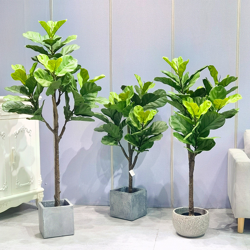 Dankbarkeit entfesselt: Enthüllung exquisiter künstlicher Plastikficus -Bonsai -Bäume!